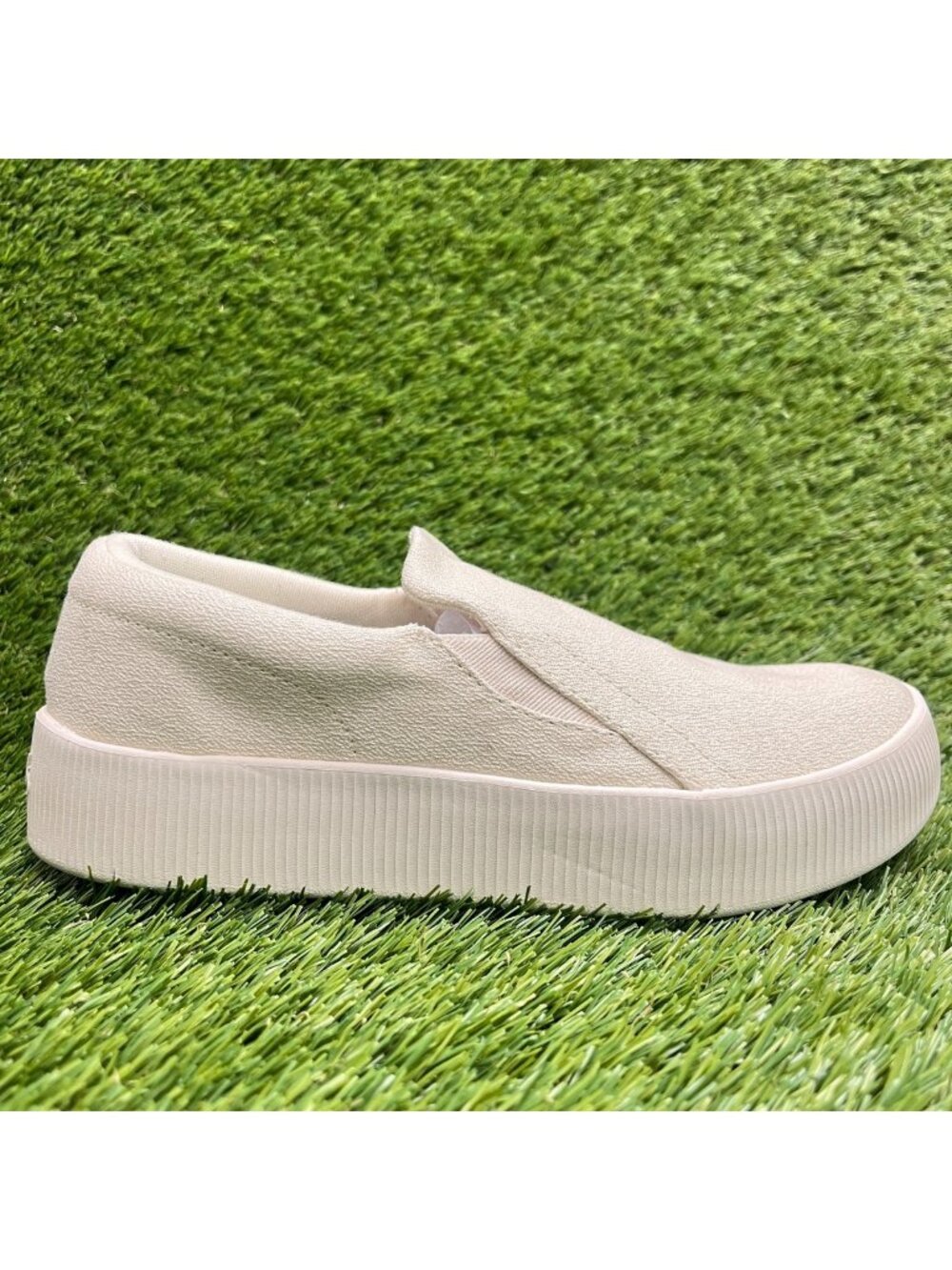 Allbirds Lounger Lift Womens Size 6.5 Rugged Beige Casual Slip On Shoes Sneakers